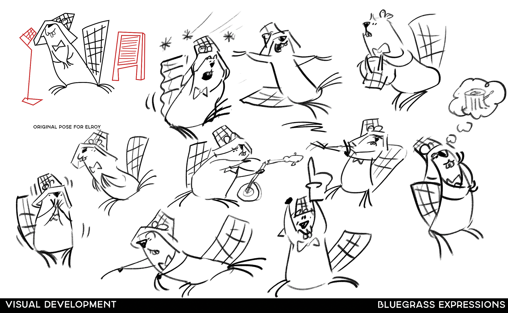 Kevin Zapata-Rubio - Character Design-Cartoon Modern style