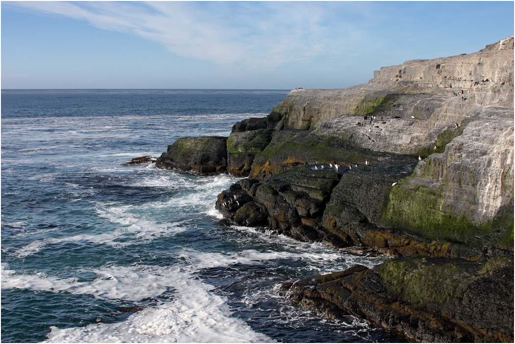 Cliffs at Bleaker Island