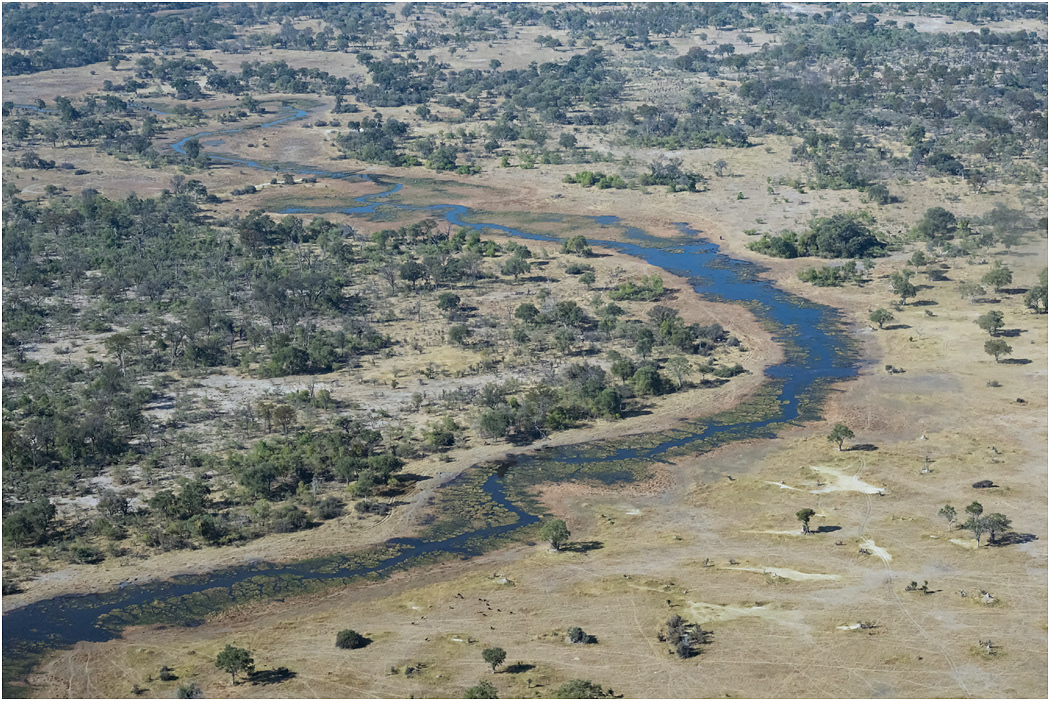 Approaching Khwai Reserve - Botswana