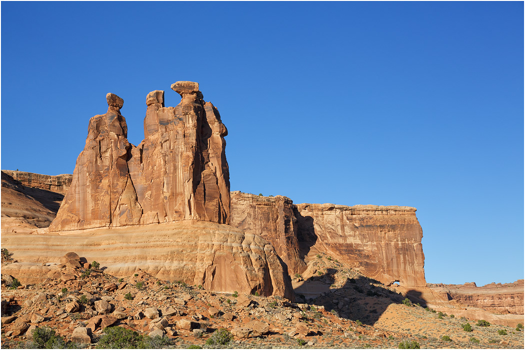 Three Gossips, Arches National Park, Utah