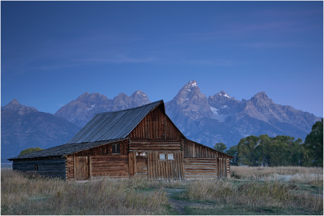 Mormon Barns, The Tetons, Teton NP, USA