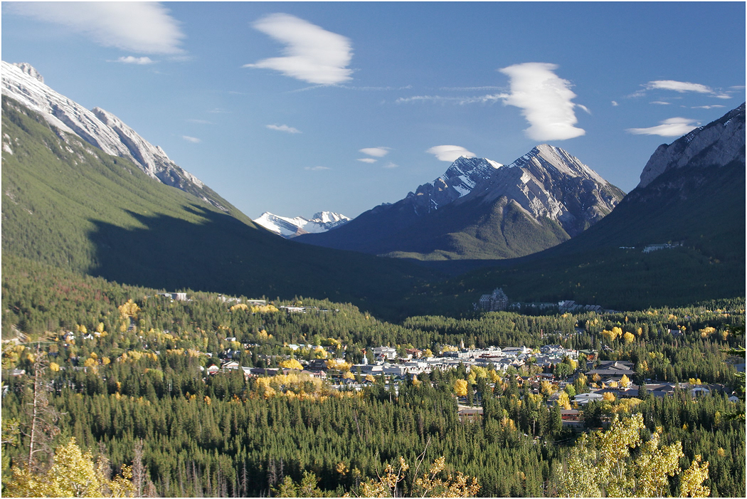 Banff from Mount Norquay, Alberta