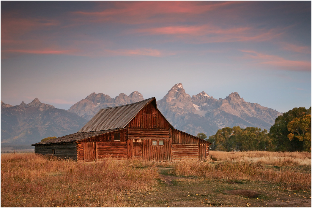 Mormon Barns, The Tetons, Teton NP, USA