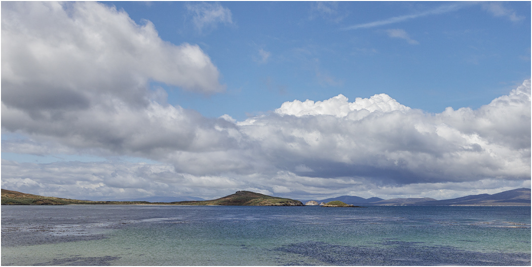 View across Port Pattison, Carcass Island