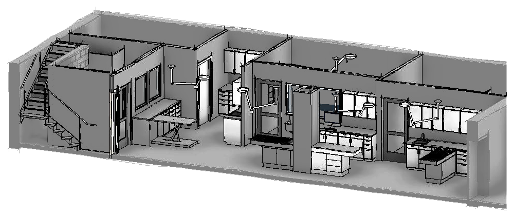 3D Computer Rendering by Veterinary Architect Sara King & Bryan King