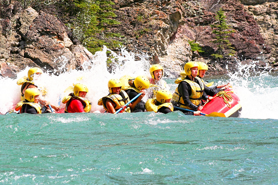 rafting photo Banff National Park