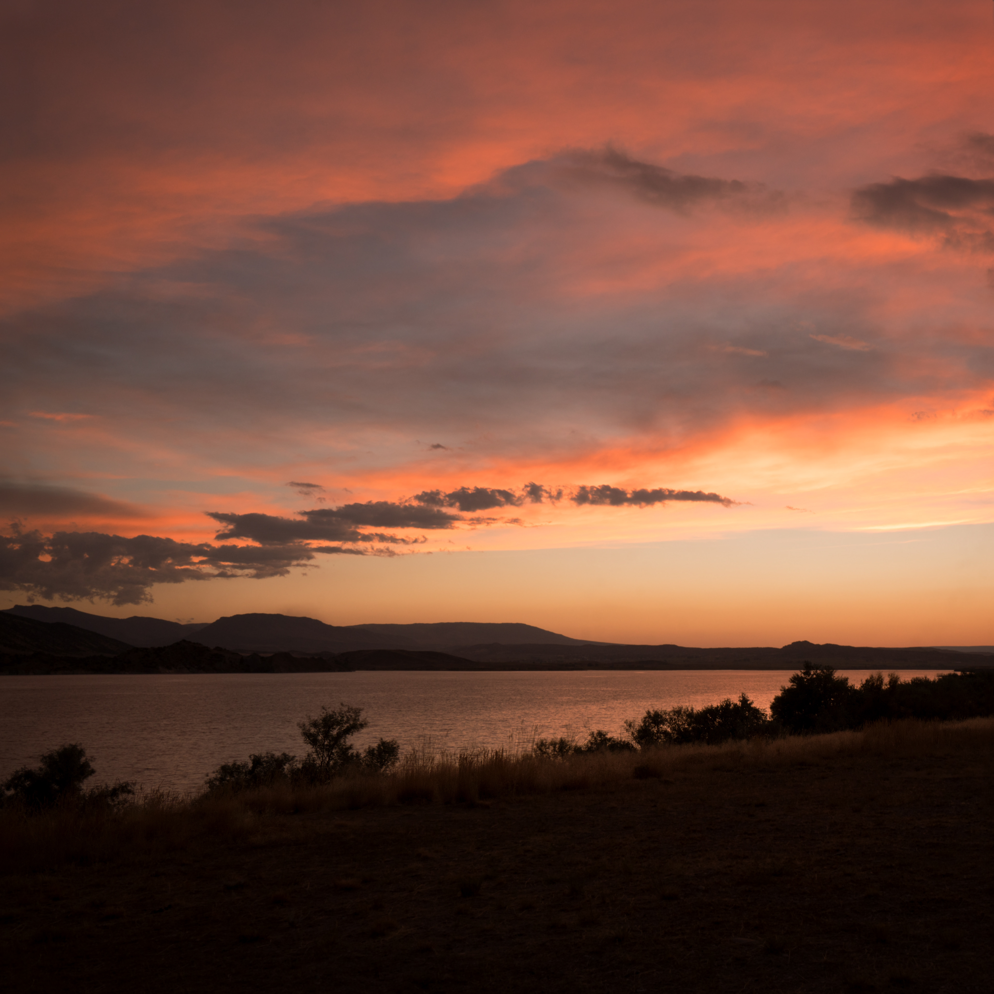Flaming Gorge Sunset