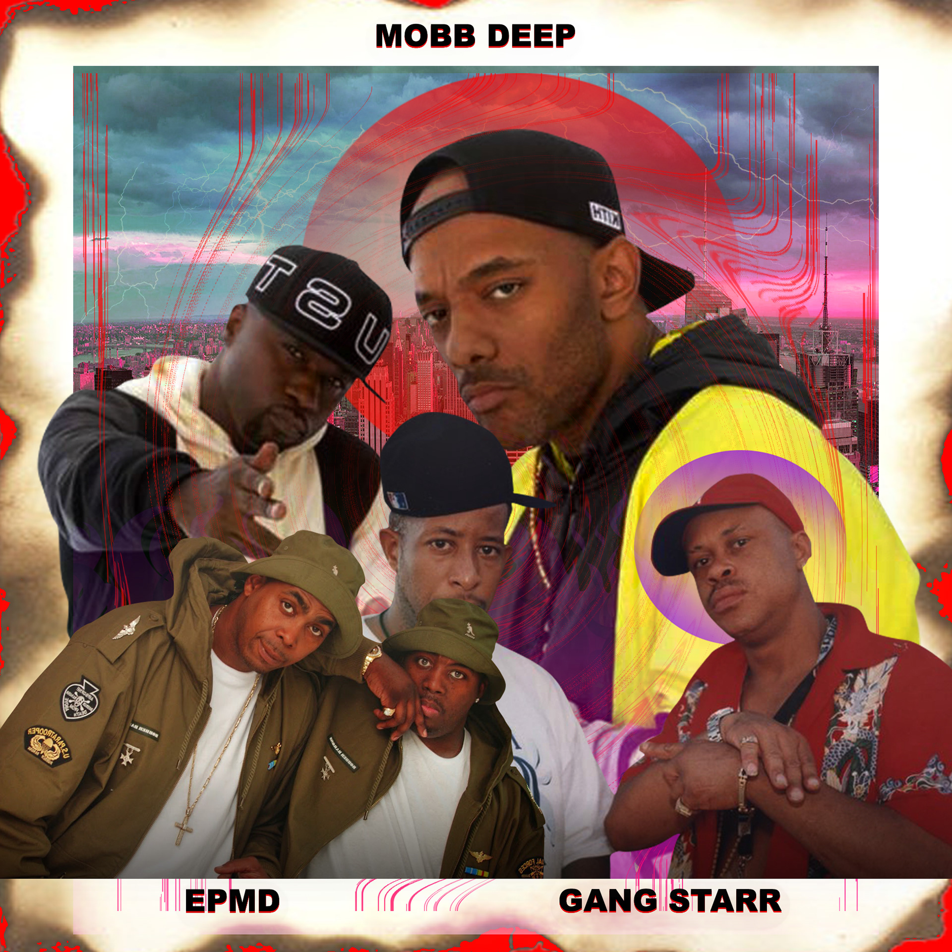 EPMD, GANG STARR AND MOBB DEEP - OLD SCHOOL HIP HOP