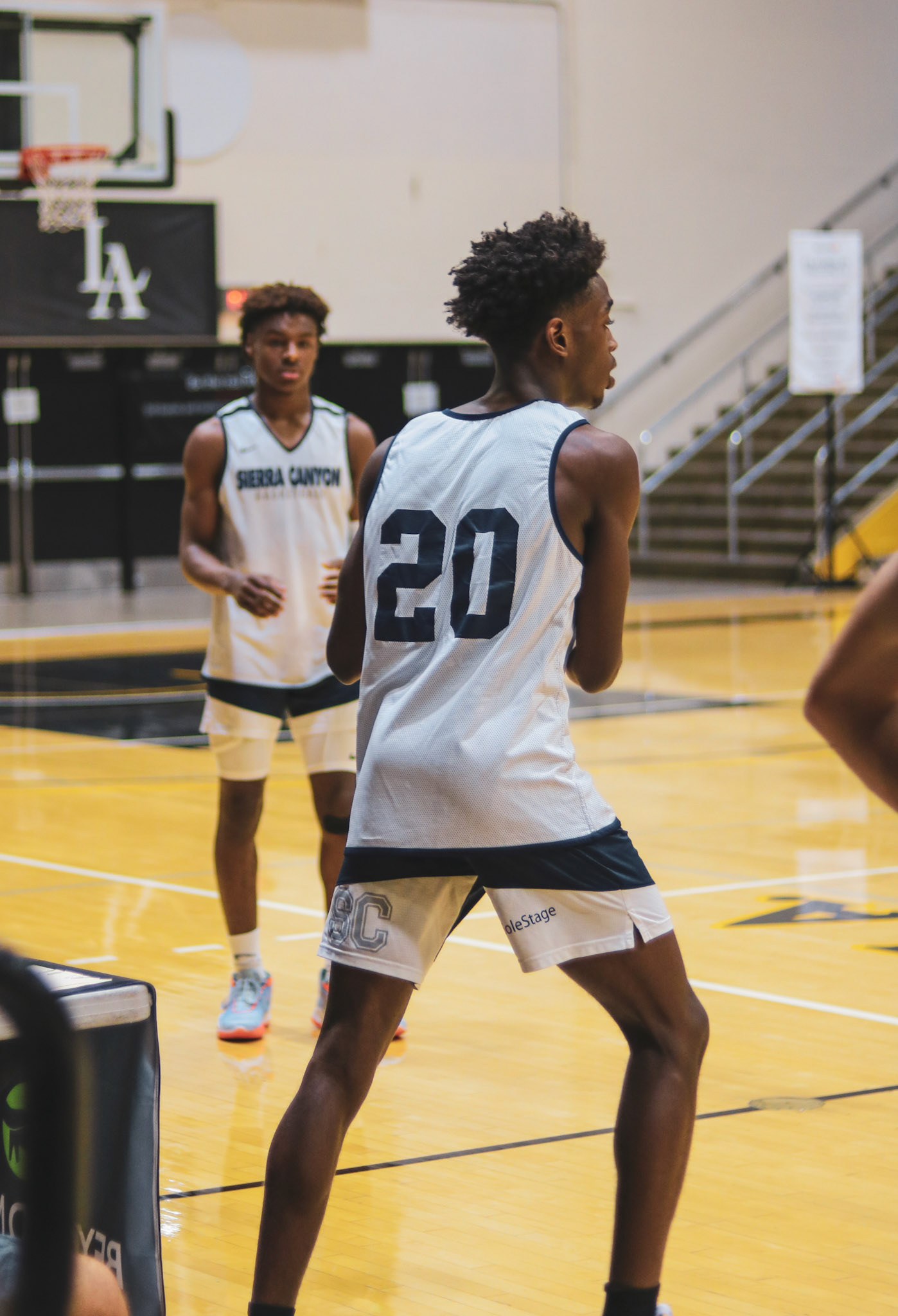 LeBron James Jr. and Ziare Wade