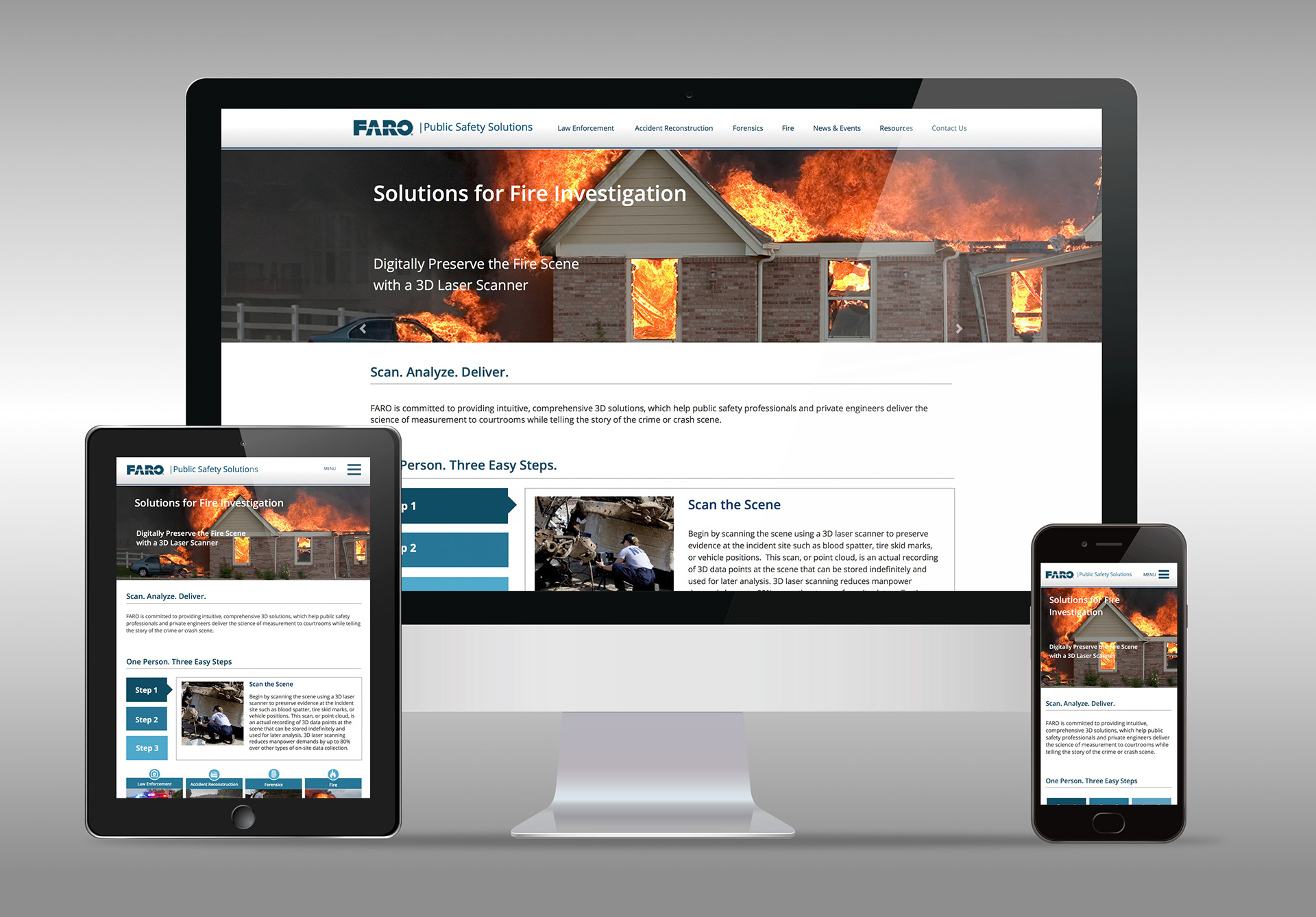 FARO Public Safety Website