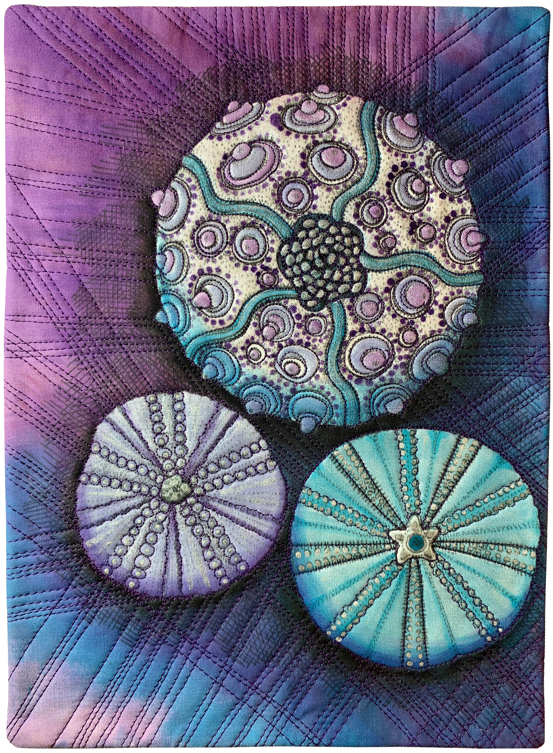 Urchins in Purple