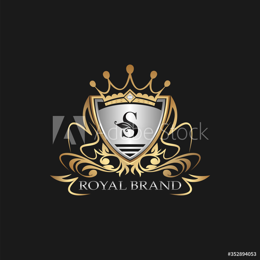 Shield Royal Brand S Logo Letter