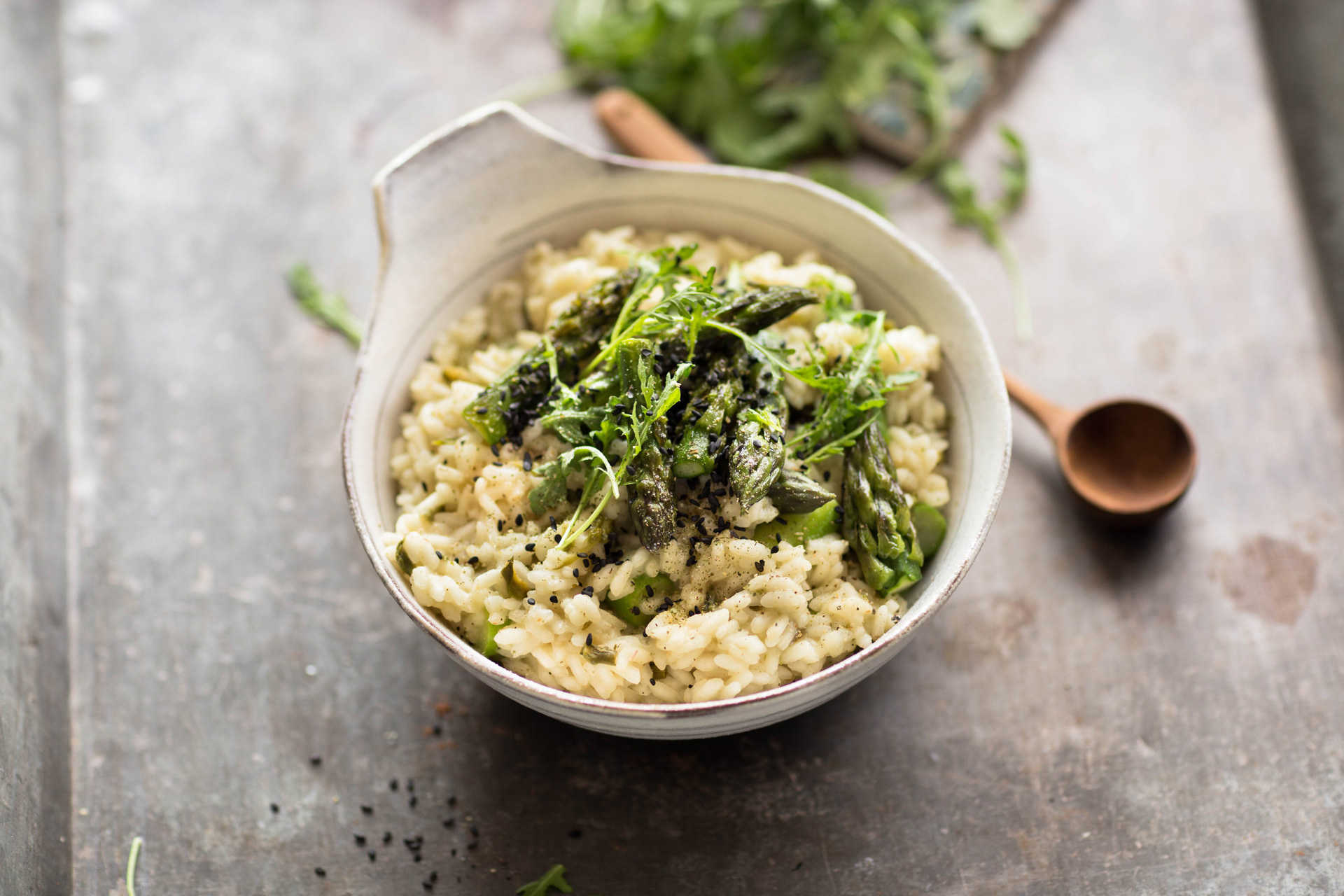 Lenaliciously - Spargel Risotto