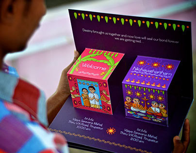 Quirky Indian Wedding Invitations