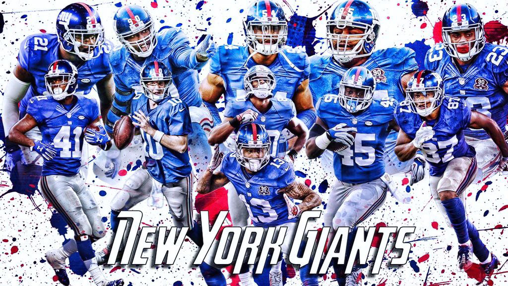 2016 New York Giants Desktop Wallpaper