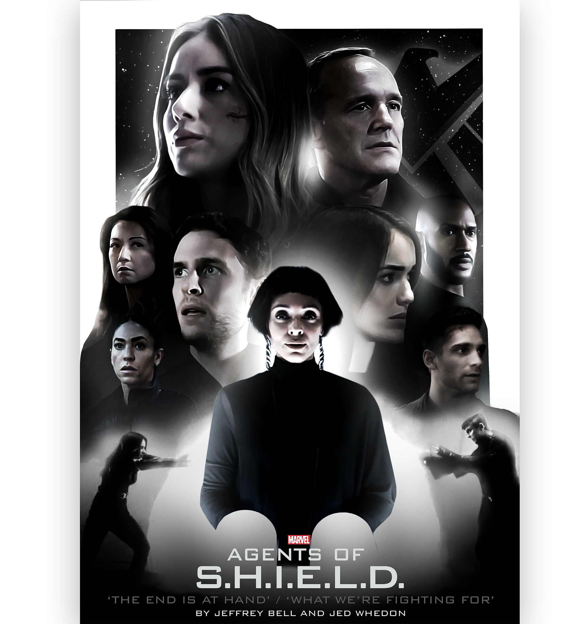 Izzy Pleasance Design Agents Of Shield Season 7 Posters