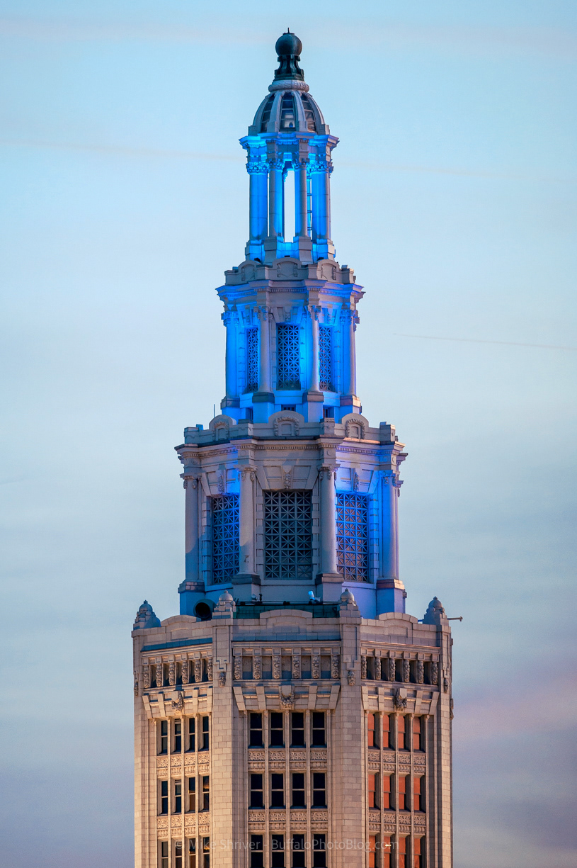 Photography of Buffalo, NY - the colors electric tower