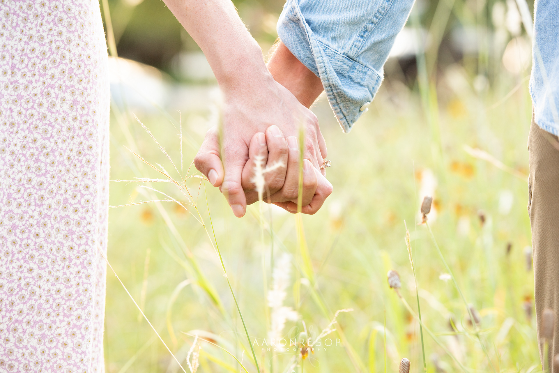 Engagement Photos taken in San Antonio, TX by wedding photographer Aaron Resop