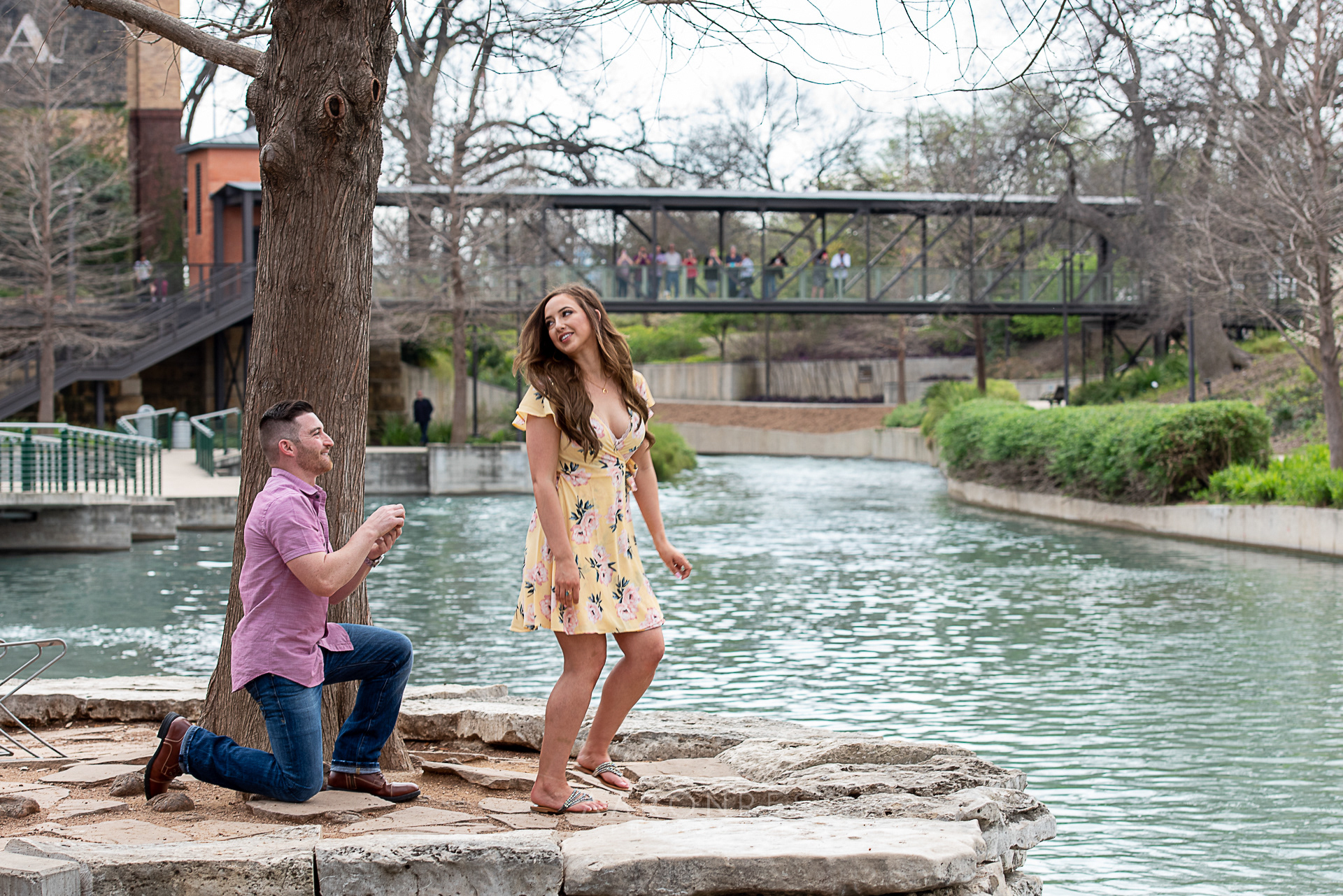 Engagement Photos taken in San Antonio, TX by wedding photographer Aaron Resop