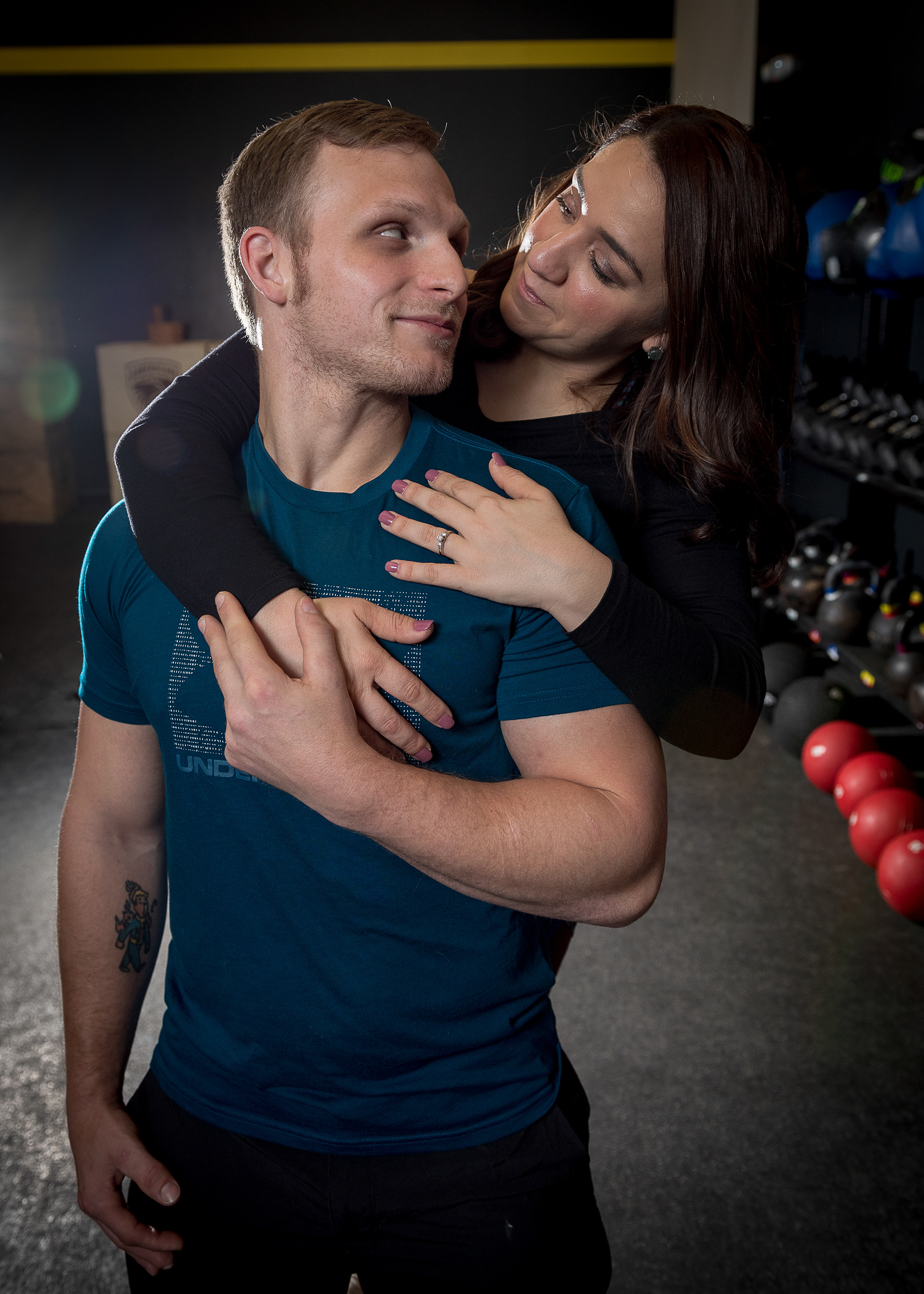 Engagement Photos taken in San Antonio, TX by wedding photographer Aaron Resop