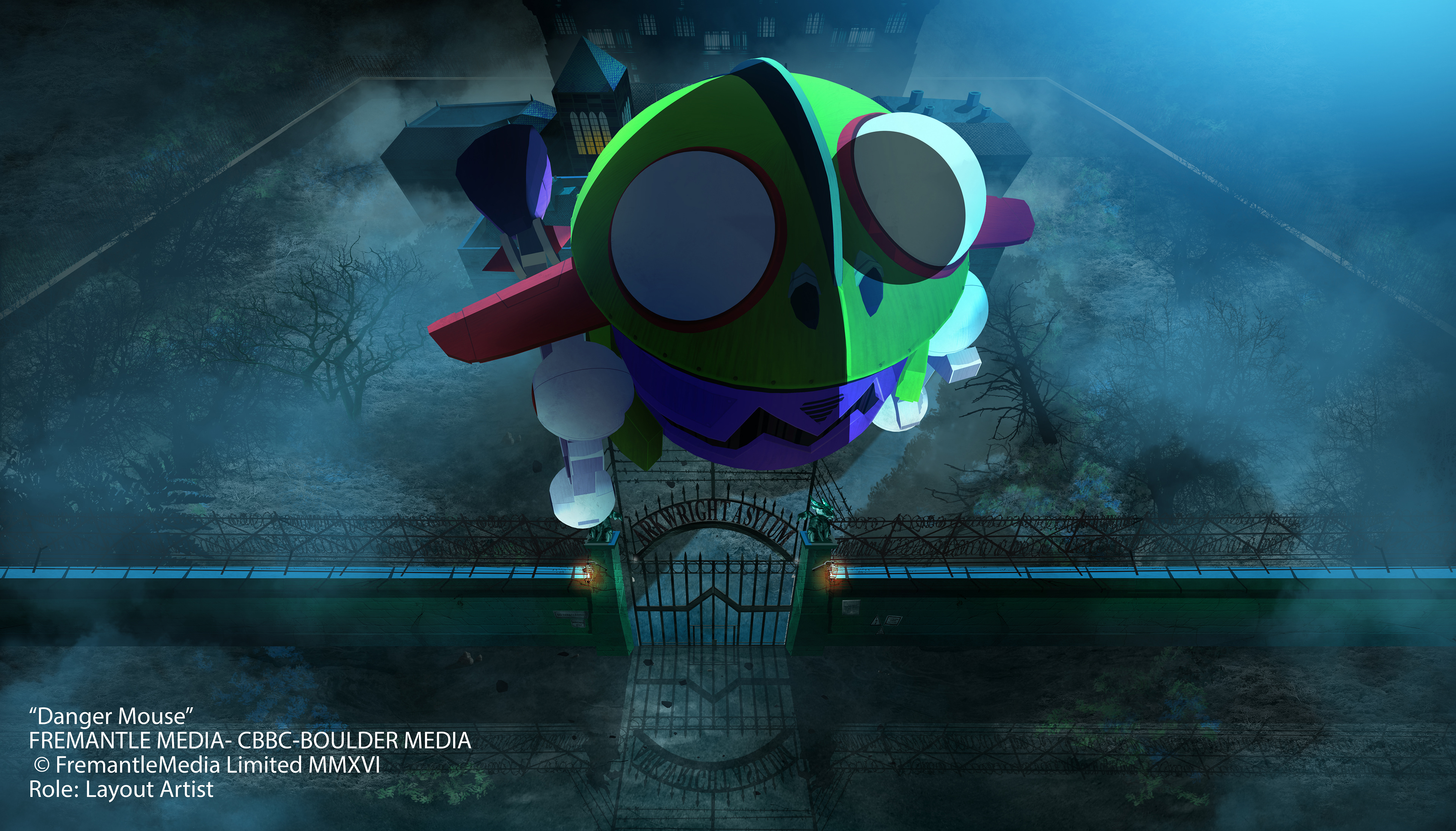 louise skinnader - Danger Mouse Backgrounds