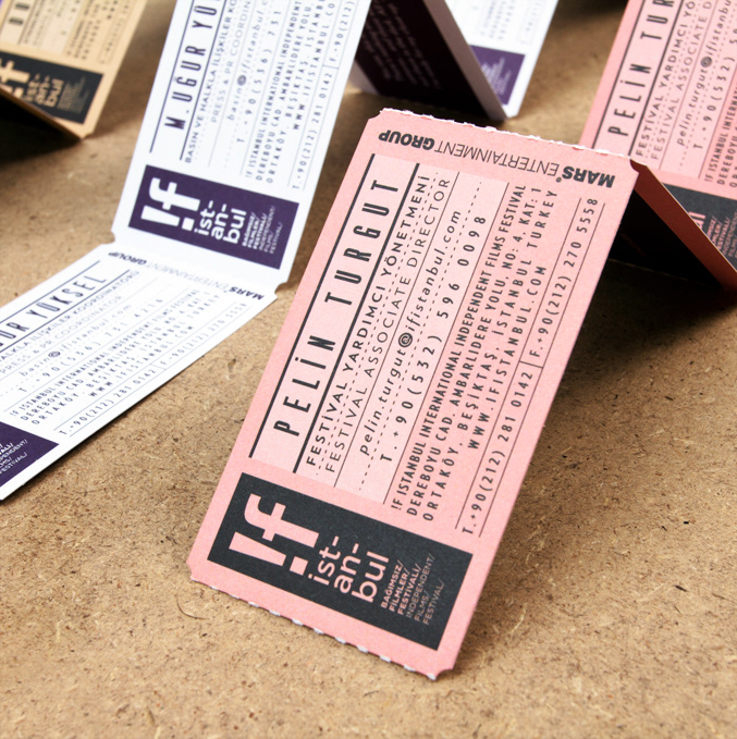 film business card