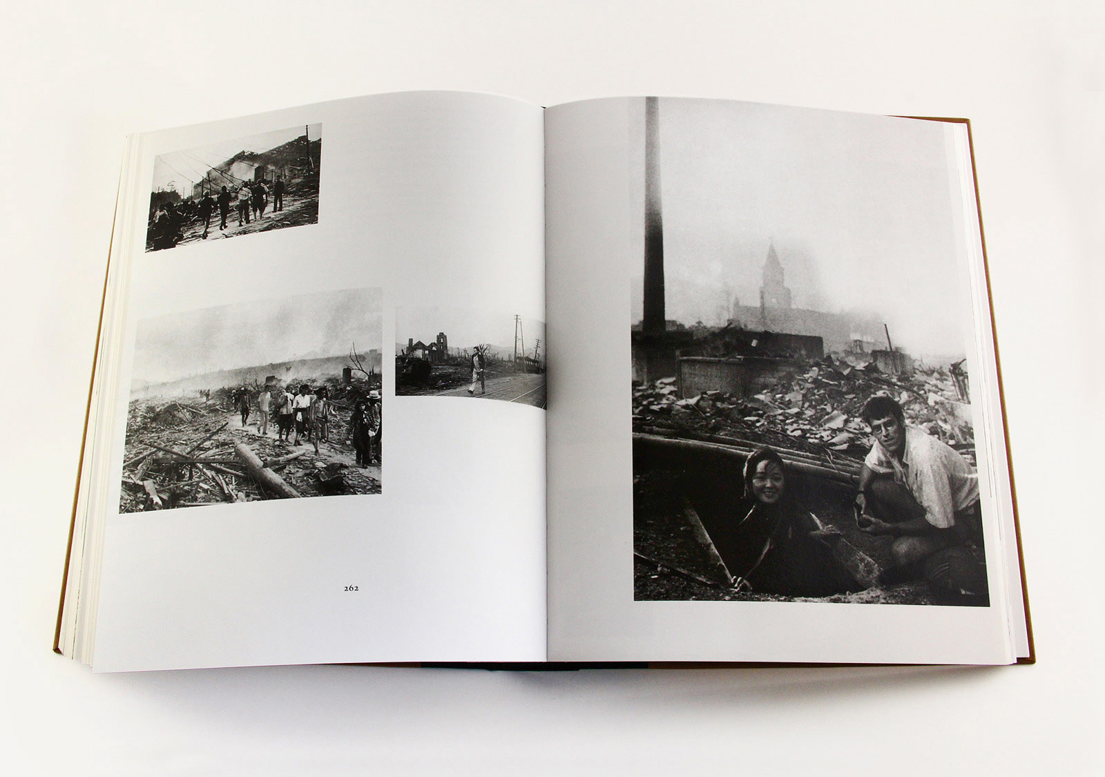Inside spread, project page