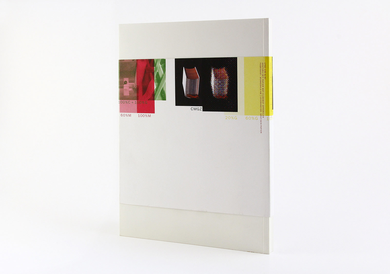 Back cover with dust jacket