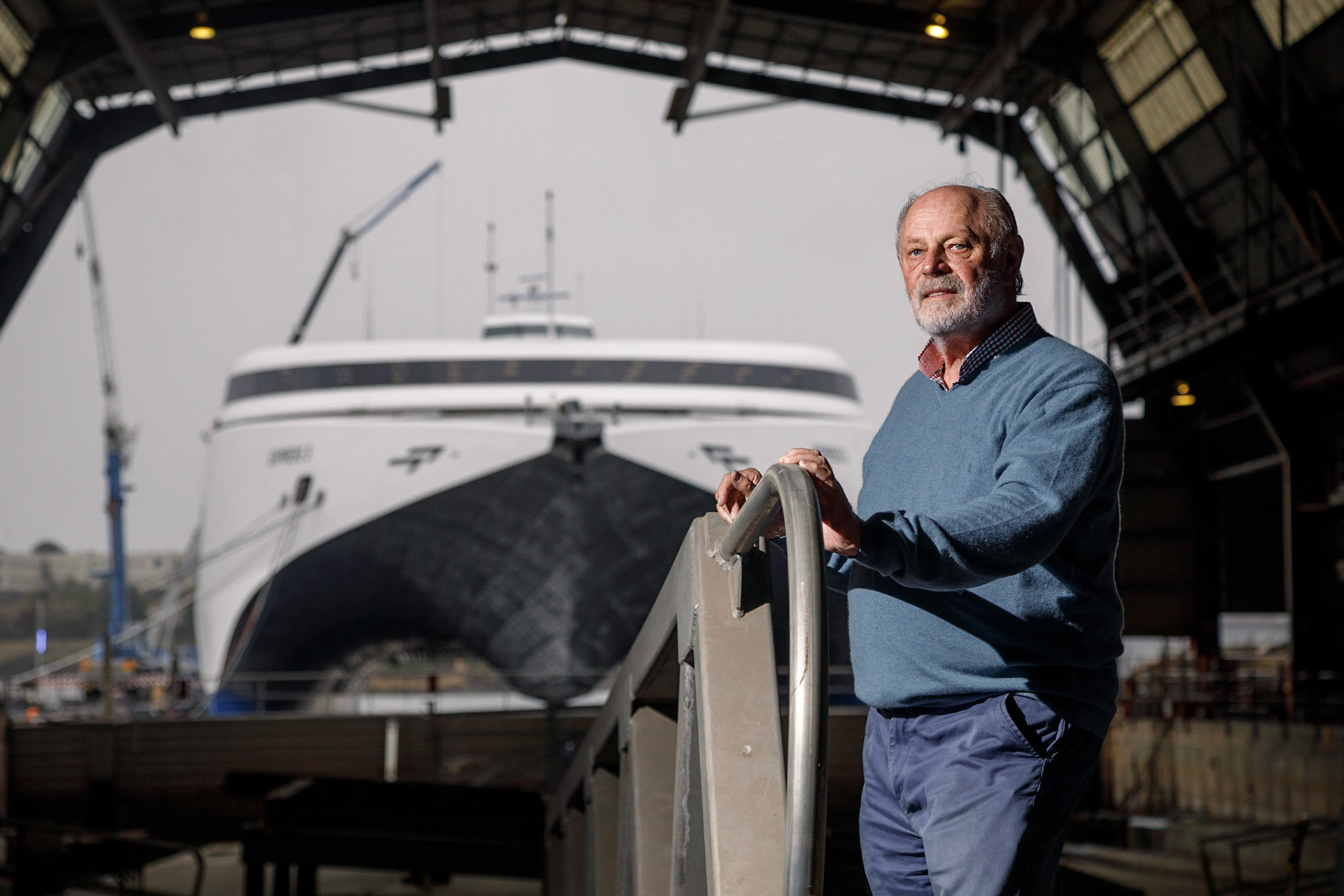 Robert Clifford, Founder and Chairman of Tasmanian ship building company Incat.