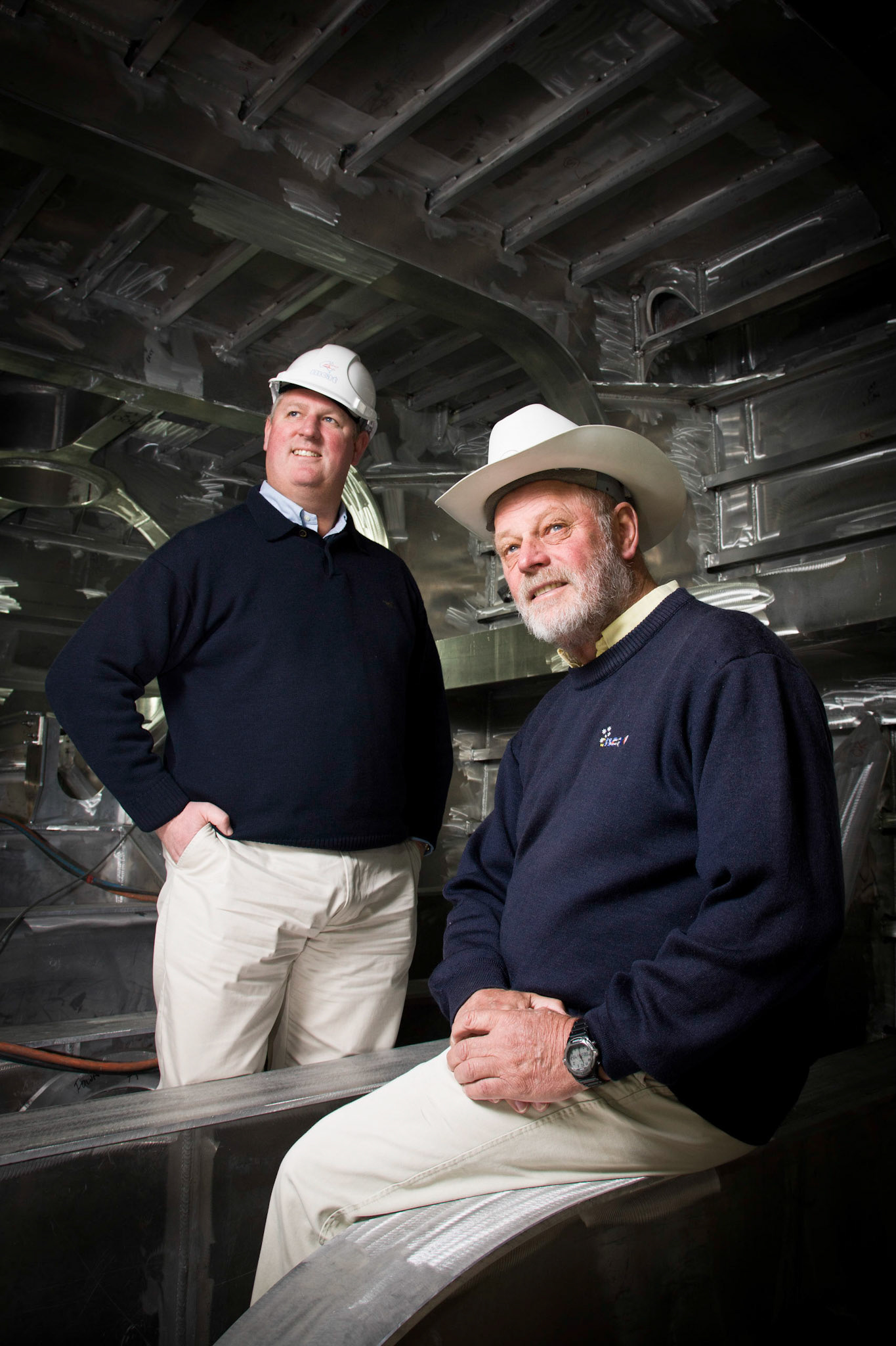 Robert and Craig Clifford of Incat2009.