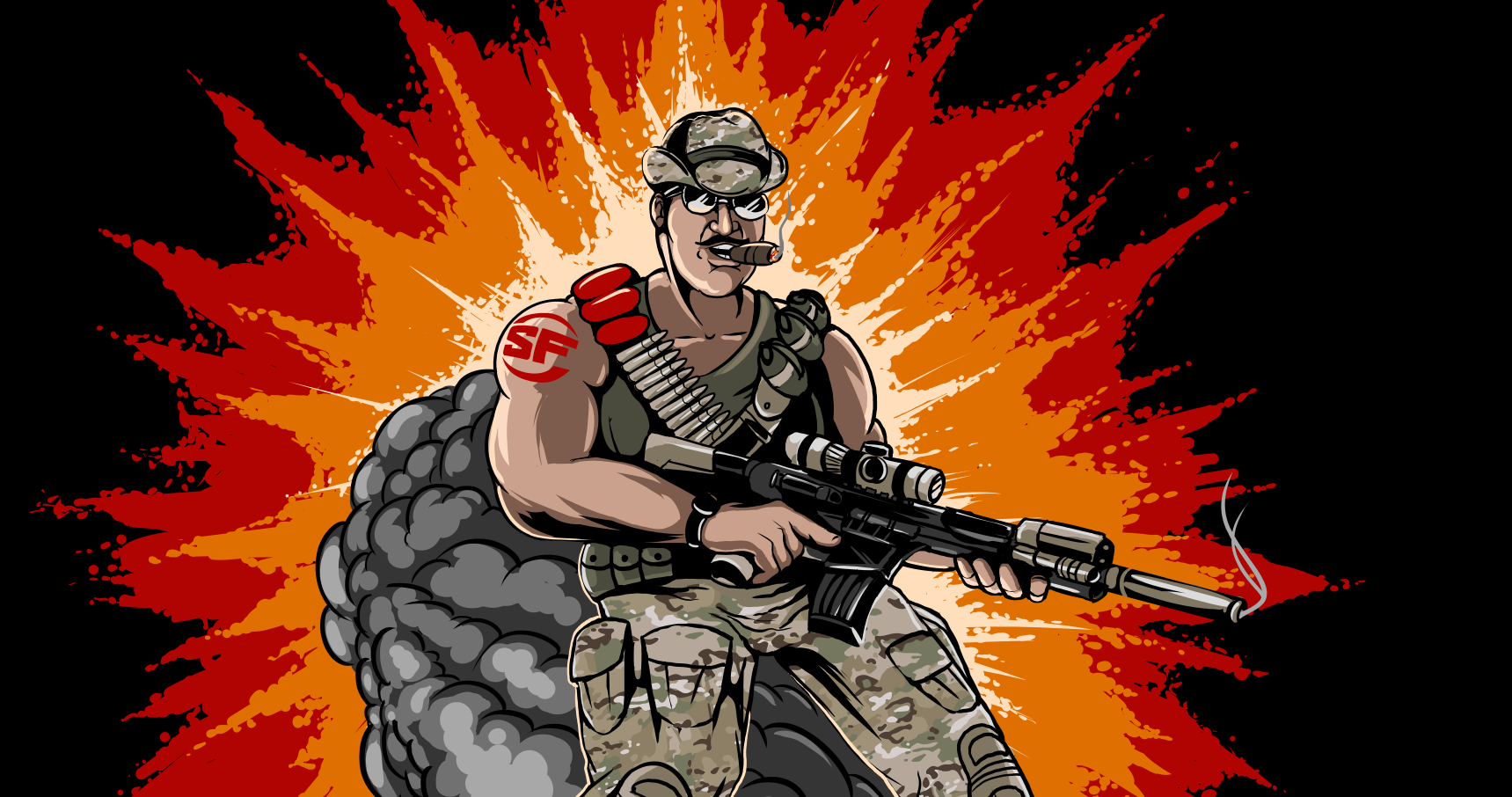Josh Garner Art - Official Website - Sergeant Slaughter