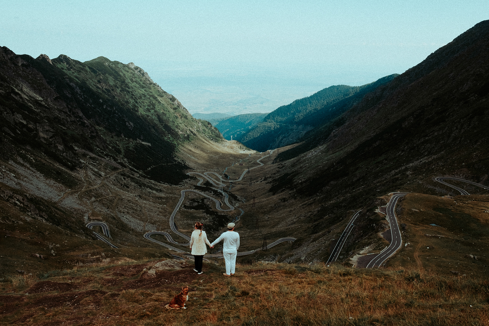 Fotografie de cuplu transfagarasan