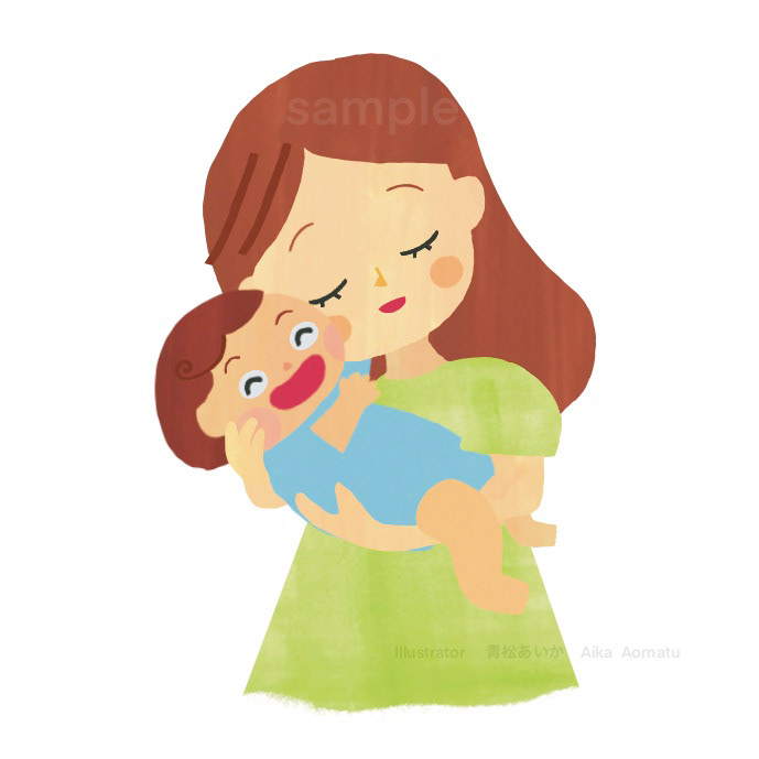 Aomatu Aika Web 育児イラスト11枚 Aomatu Aika Web 育児イラスト11枚
