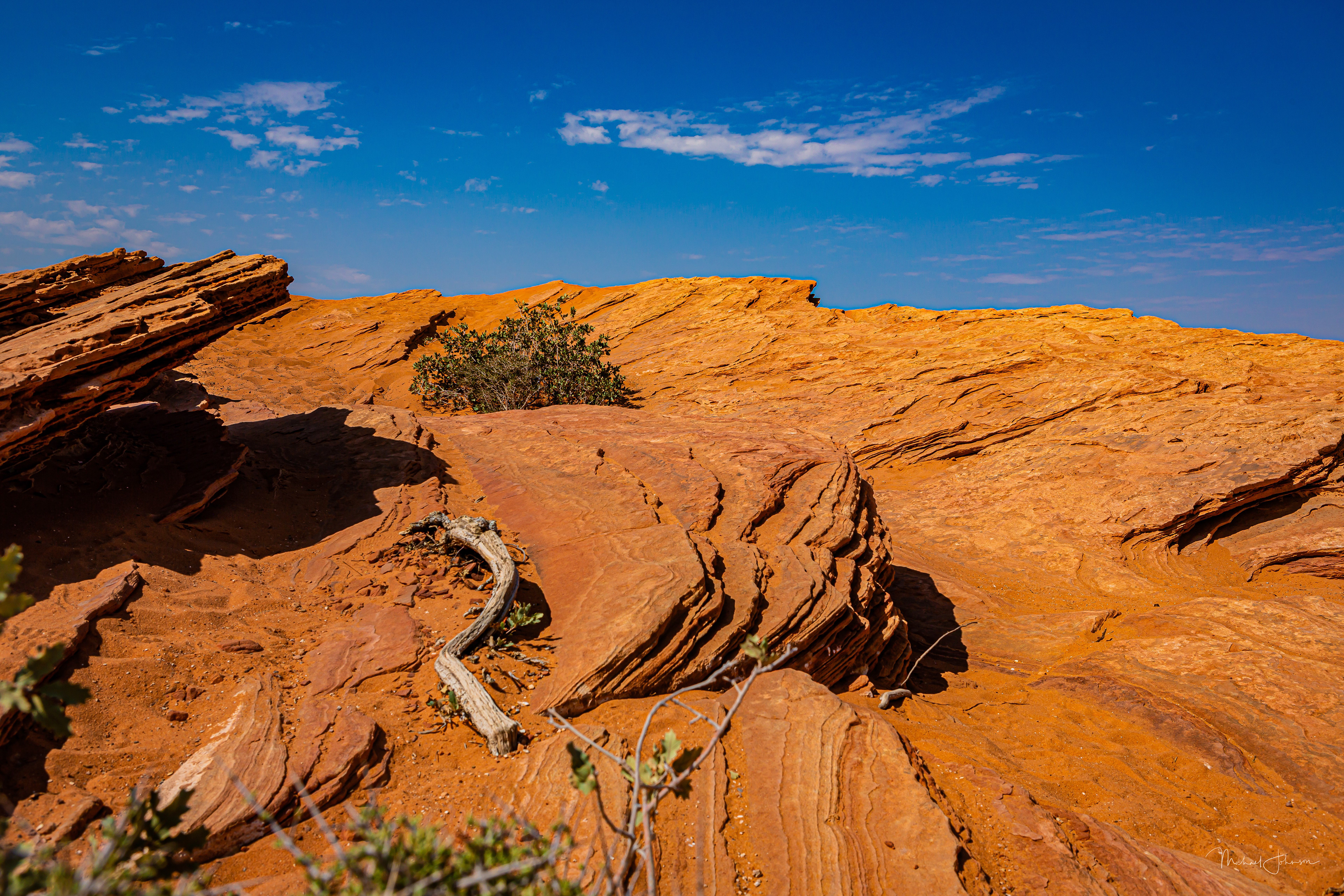Horseshoe Bend Overlook - Rock Formation