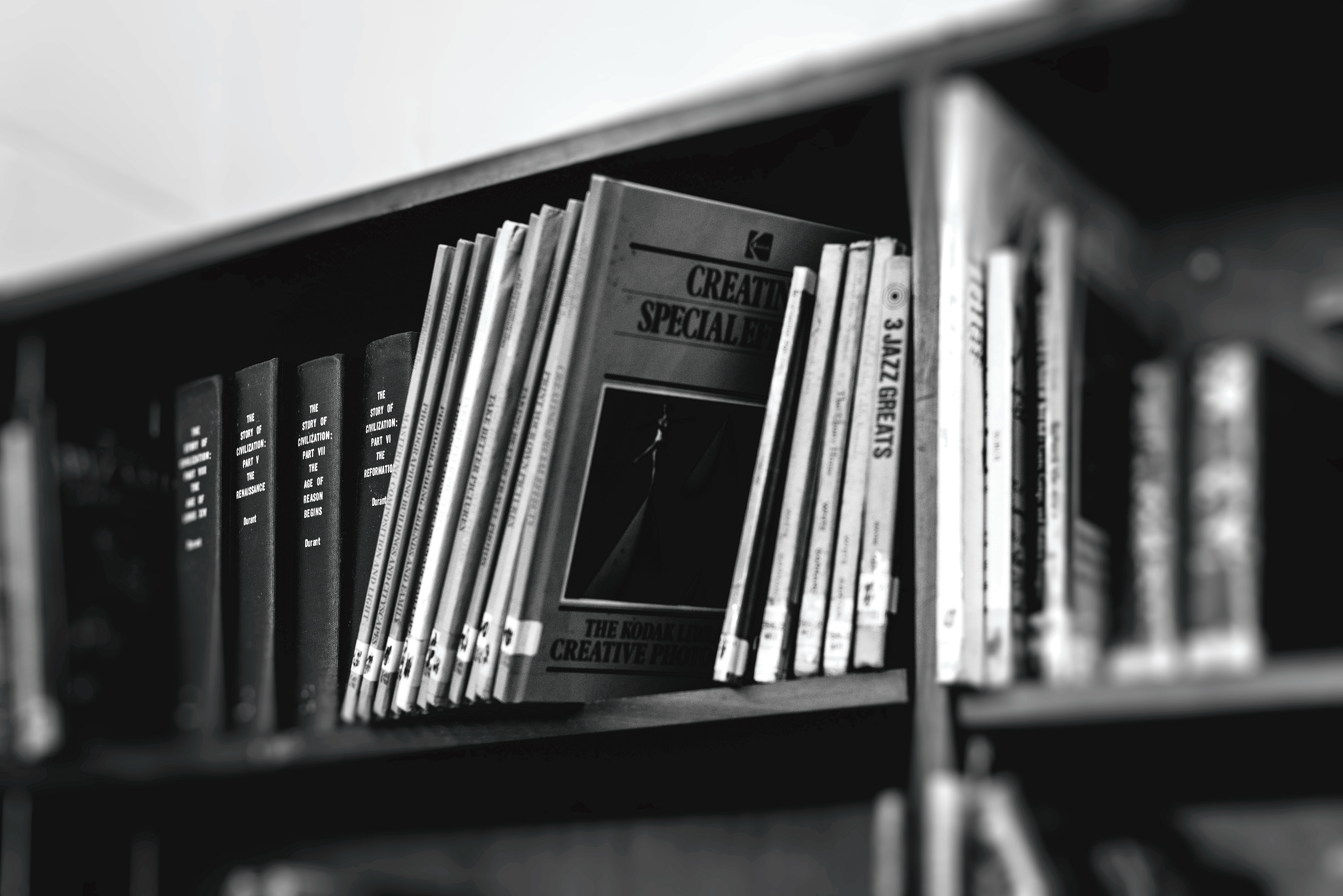 Forgotten books in media center