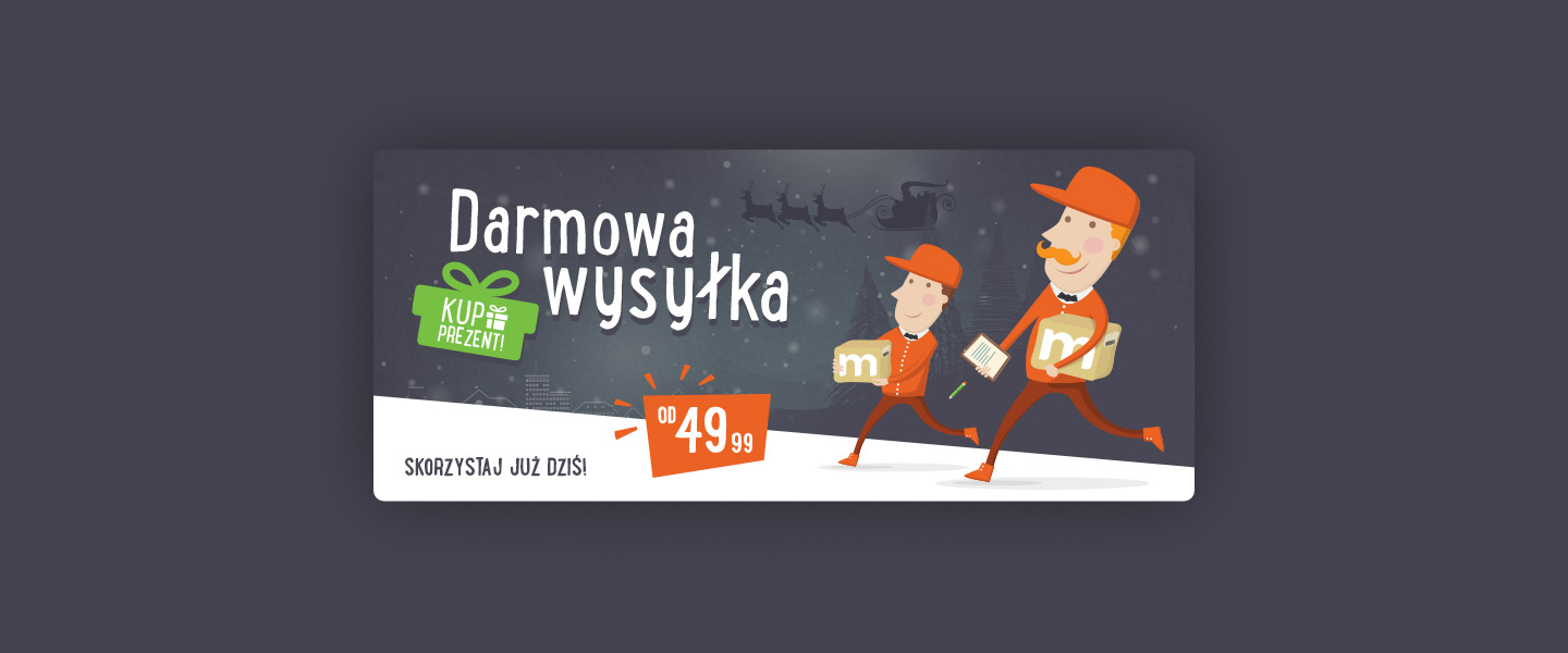 merlin.pl - baner nr 3 - Michał Rajczak - Portfolio - Grafik Freelancer - Poznań