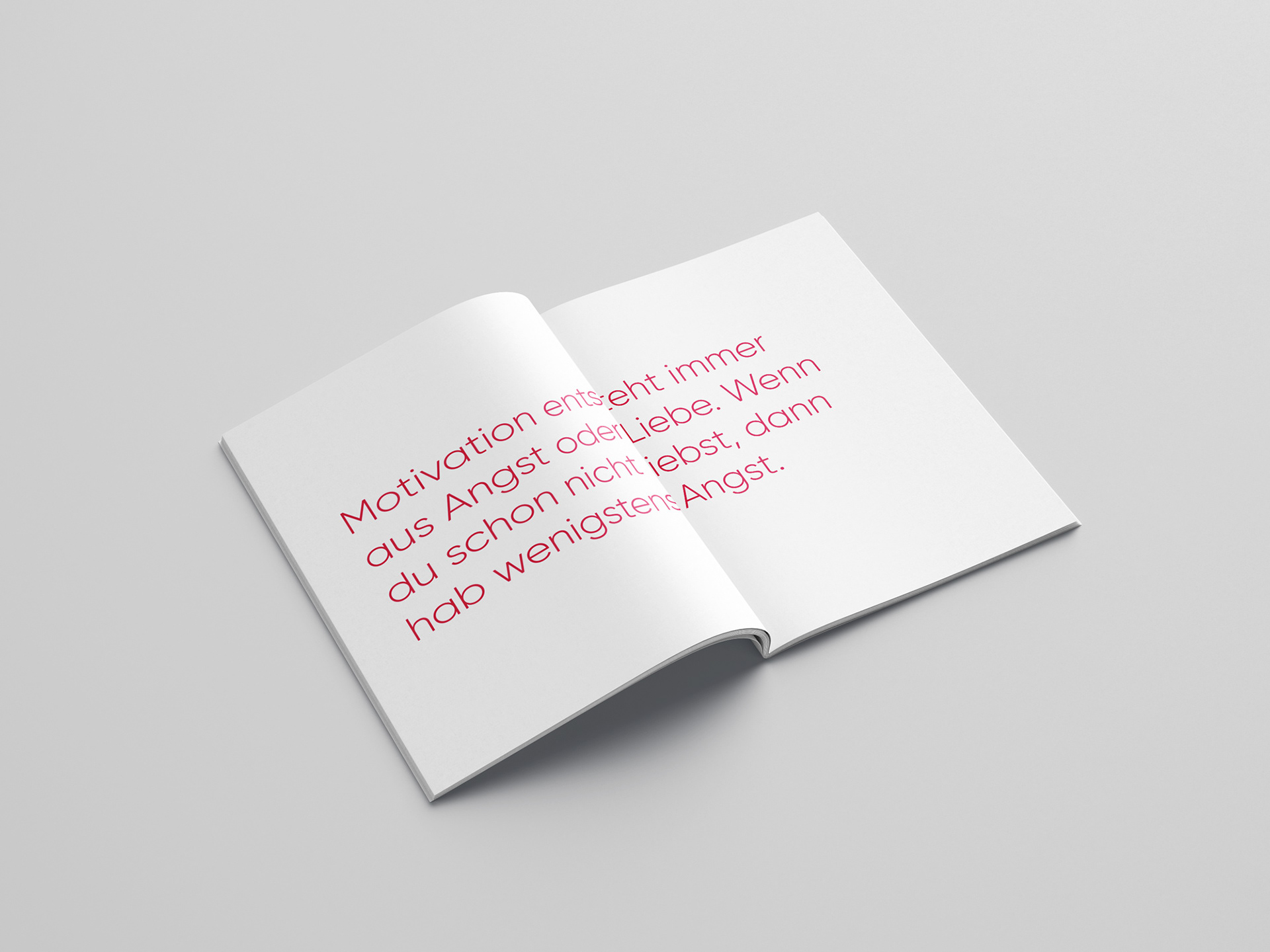 Editorial Design Broschüre A5