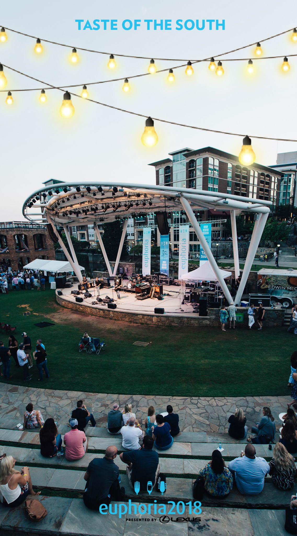 Snapchat Filter (Taste of the South, euphoria 2018 event) MockUp