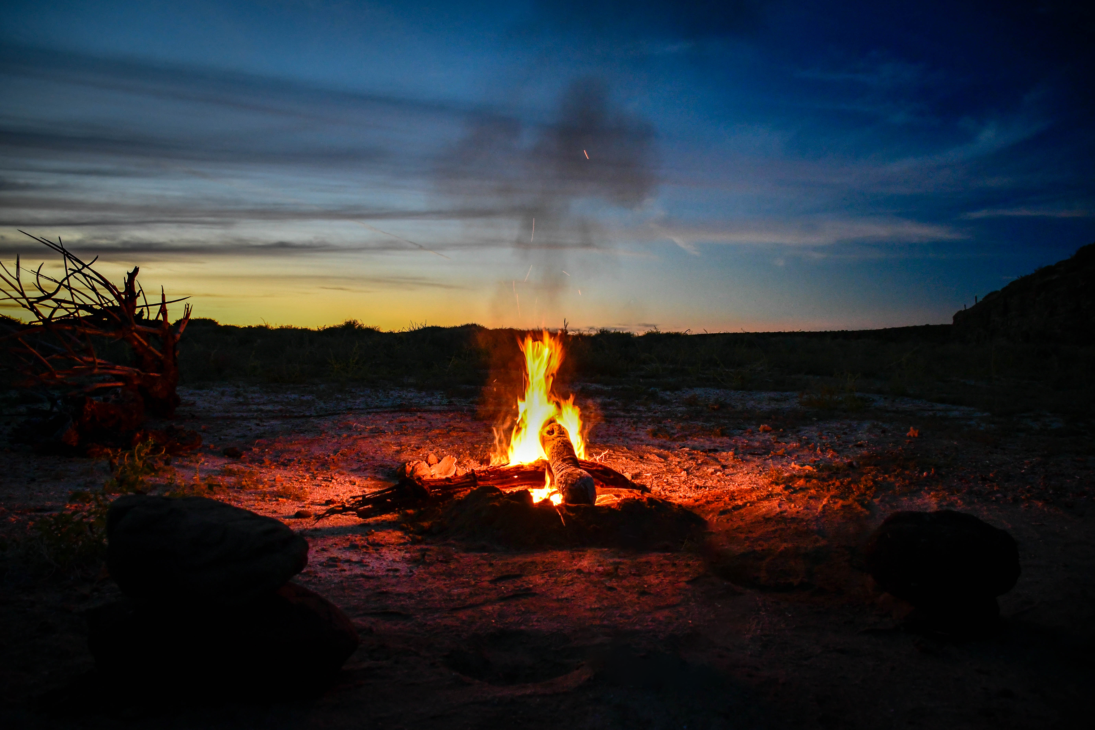 Isla Espirito Santo, camping