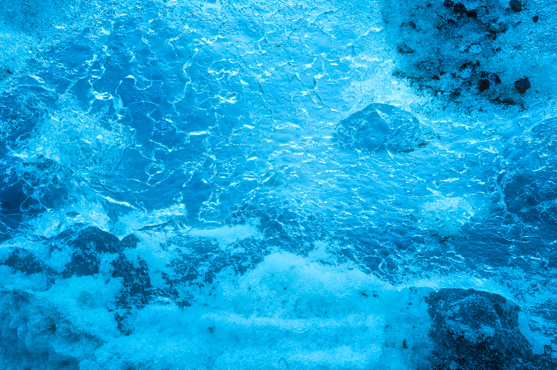 Underneath Vatnajökull, inside an ice cave.VatnajökulsþjóðgarðurFebruary 1, 2016This is an HDR image consisting of 5 exposures merged in Photomatix Pro. Additional processing in Lightroom and Photoshop.PENTAX K-3, Sigma 18-35mm f/1.8 DC HSM ArtISO 100 19 mm  6.0 sec at ƒ / 16