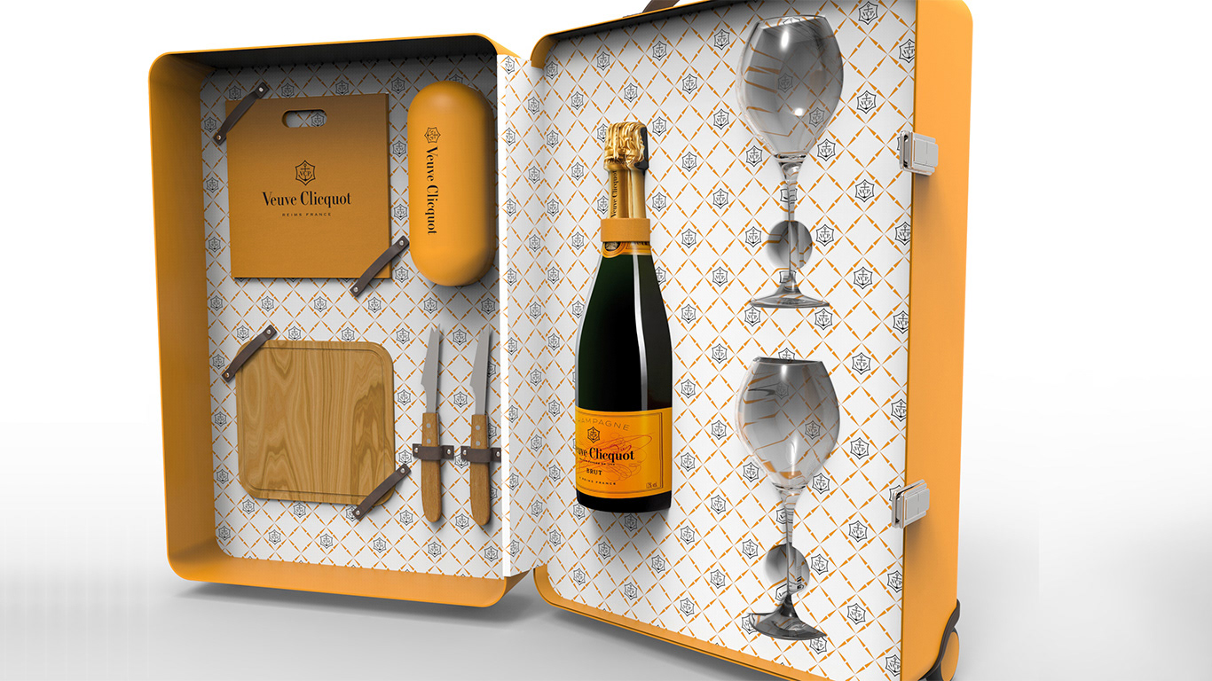 ArtStation - Veuve Clicquot Bar Tray