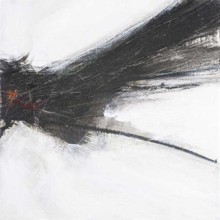 The power of that which is established / September 2012 / Mixed media on panel / 30x30cm