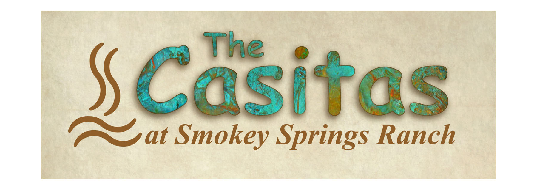 Logo design- the squiggles are a ranch brand that represent water (springs) and coffee steam.  Beautiful place to visit in Tucson.