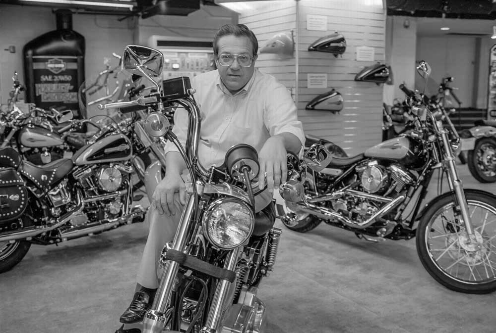 Richard Teerlink, President and CEO of Harley Davidson Motorcycles, July 22, 1990