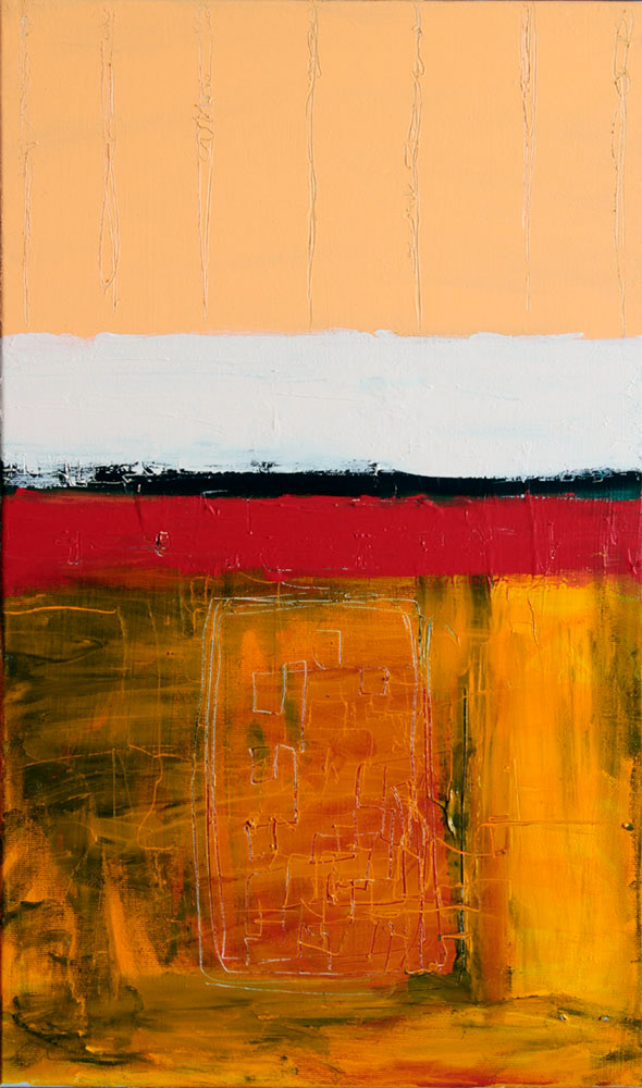 Teléfono, acrílico sobre lienzo, 50 x 30 cm, 270 €