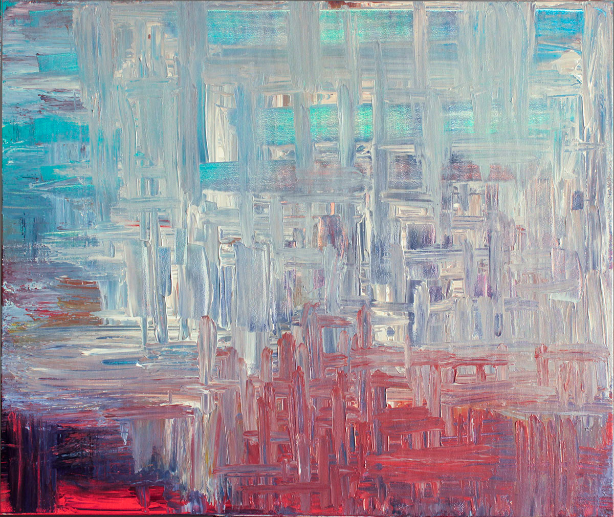 Ventanas, acrílico sobre lienzo, 60x50 cm, 450 €