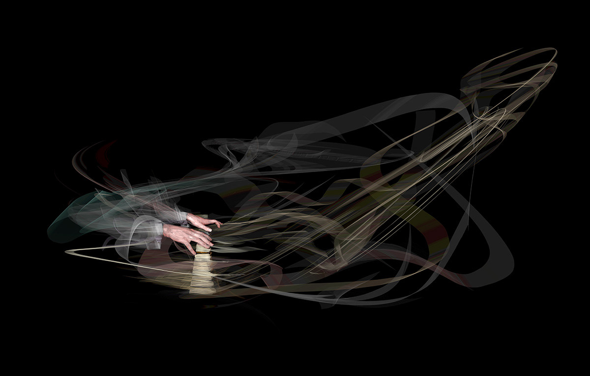 Pianista, 2012. Pintura digital