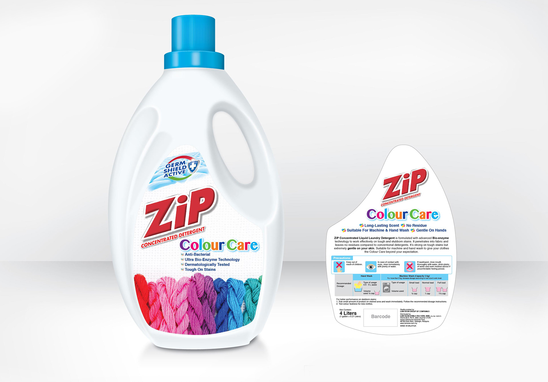 BrandCare ZIP Color Care Detergent