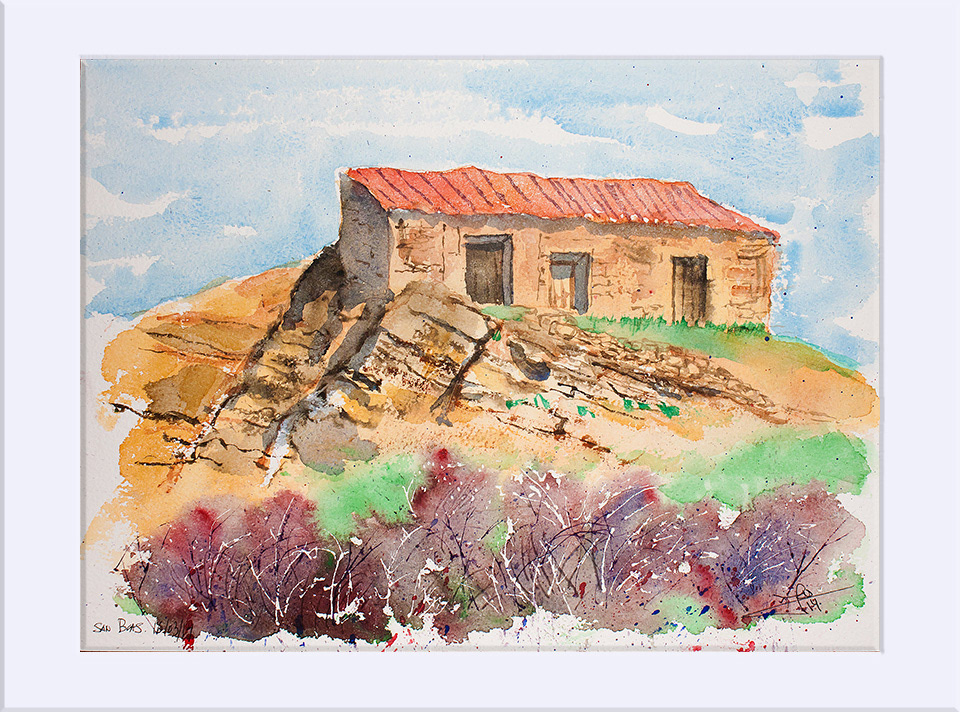 "San Blas" - Acuarela, 23x31 cm
