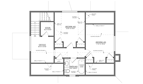 LiveWell Home Design - 3 bed / 2.5 bath - 1,851 sq ft